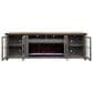 Legends Home Avalon 96" Fireplace Console in Sandstone and Whiskey, , large