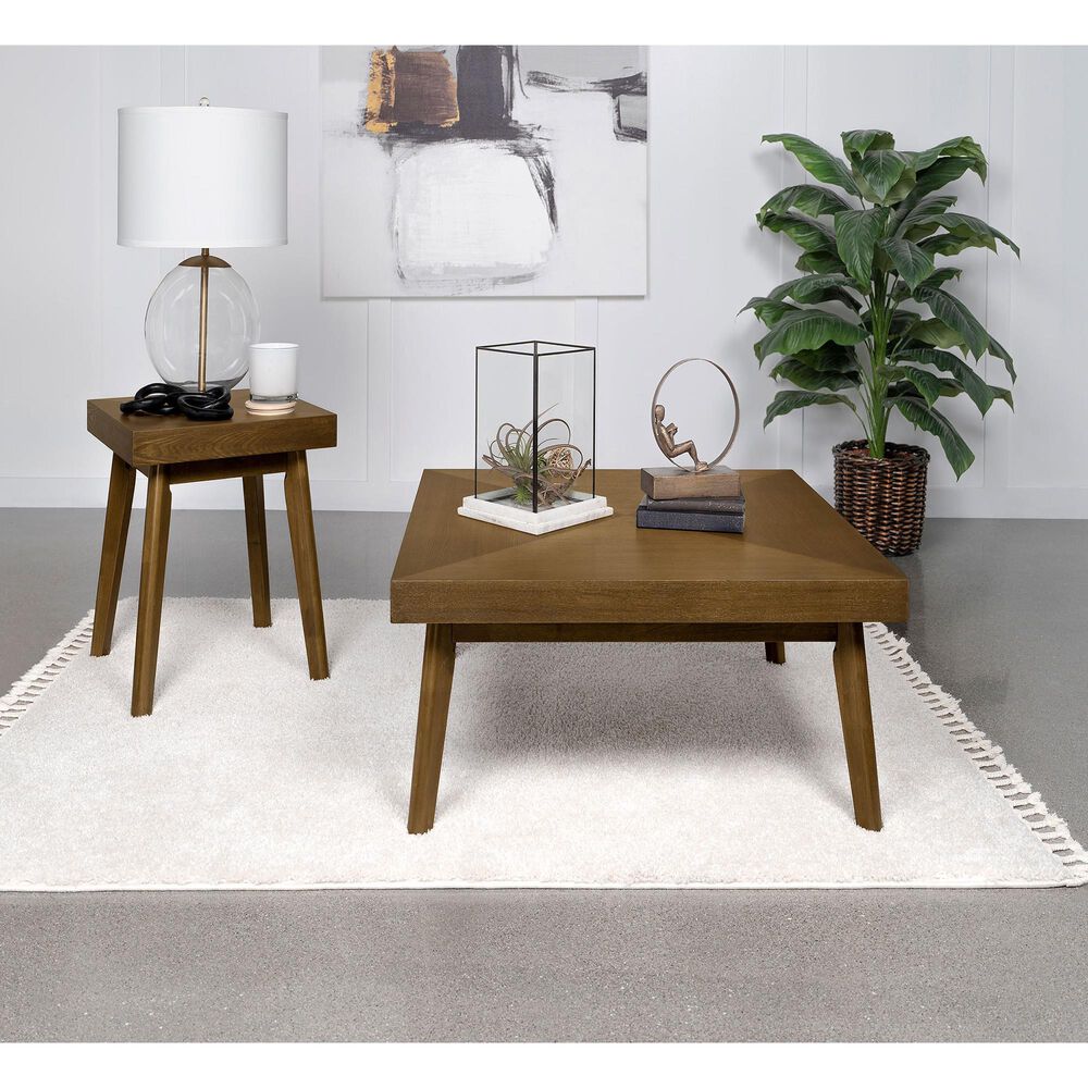 Pacific Landing Westerly Coffee Table in Walnut Brown, , large