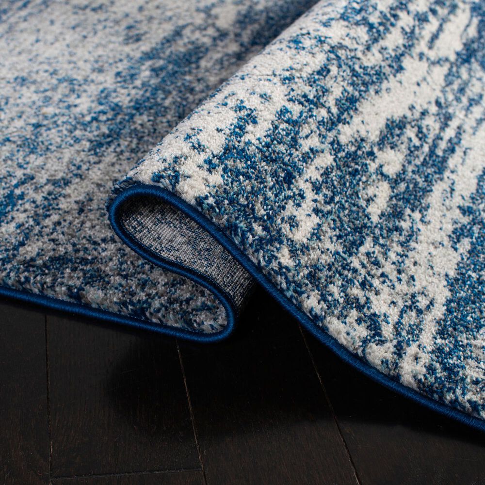 Safavieh Evoke EVK272A 10&#39; x 14&#39; Navy and Ivory Area Rug, , large
