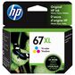 HP 67XL High Yield Tri-color Original Ink Cartridge, , large
