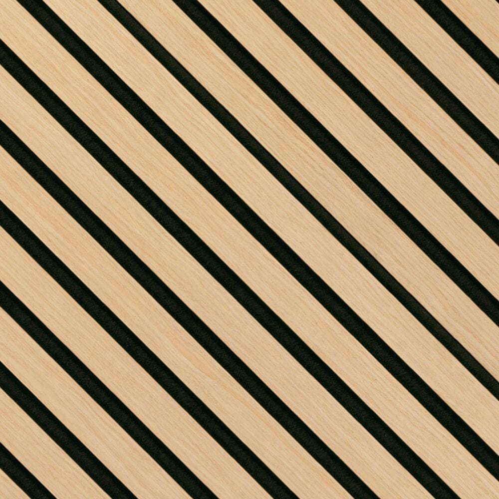 MS International Sonowood Almond 24" x 48" Acoustic Wood Slat Panels, , large