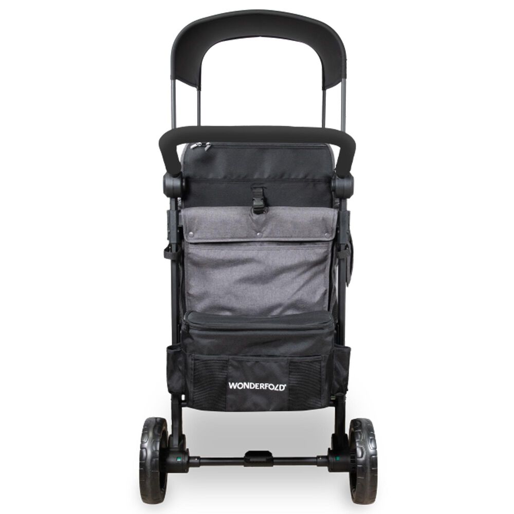 Wonderfold Elite Pro 2-Seater Stroller Wagon in Charcoal Gray, , large