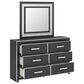 Ashley Zuraleus 4-Piece King Upholstered Platform Bedroom Set in Matte Black, , large