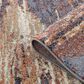 Amer Rugs Jordan 6"7" x 9" Beige Rust Area Rug, , large