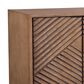 Sunset Bay Pyramid 76" TV Console in Medium Oak, , large