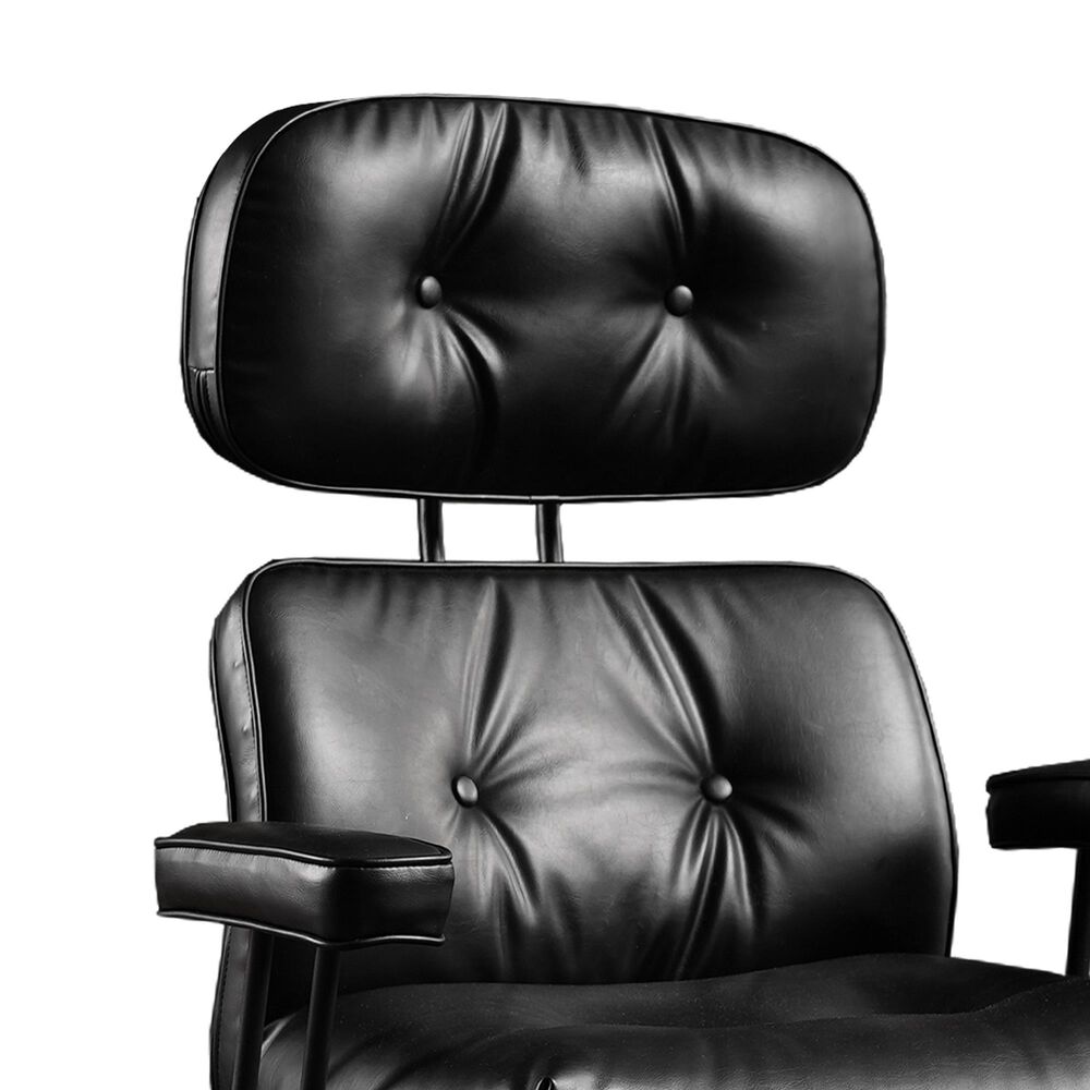 HOMLUX High Back Executive Office Chair with PU Leather in Black, , large