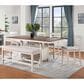 Steve Silver Hyland 6-Piece Counter Height Dining Set in Milk and Honey, , large
