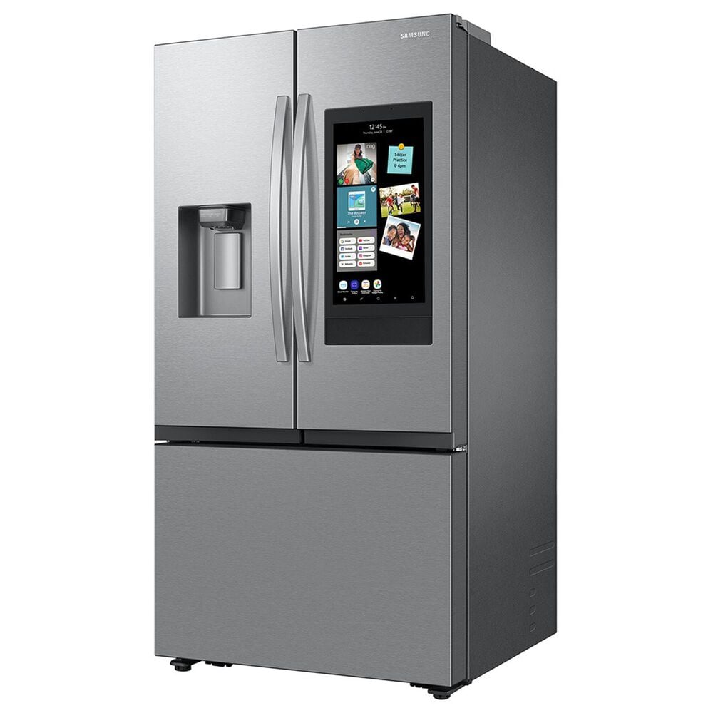 Samsung 30 Cu. Ft. 3-Door French Door Refrigerator with Family Hub in Stainless Steel, , large