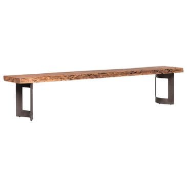 Moe"s Home Collection Bent Extra Small Bench in Brown, , large
