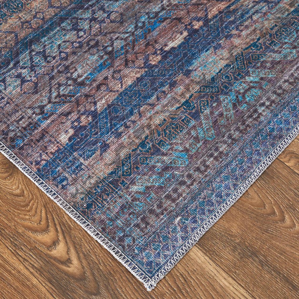 Feizy Voss 5&#39;3&quot; x 7&#39;6&quot; Blue and Green Area Rug, , large