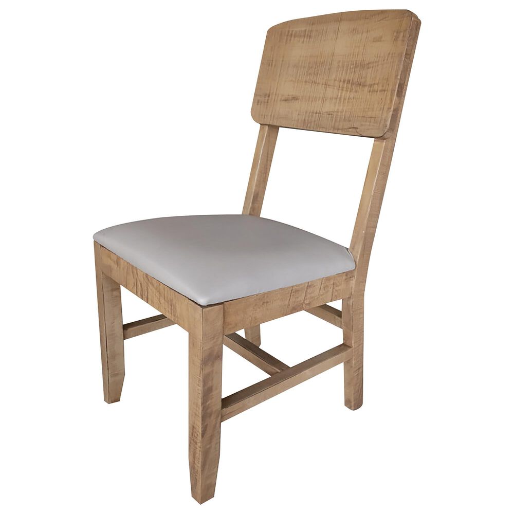 Fallridge Mita Wood Dining Side Chair in Brown, , large