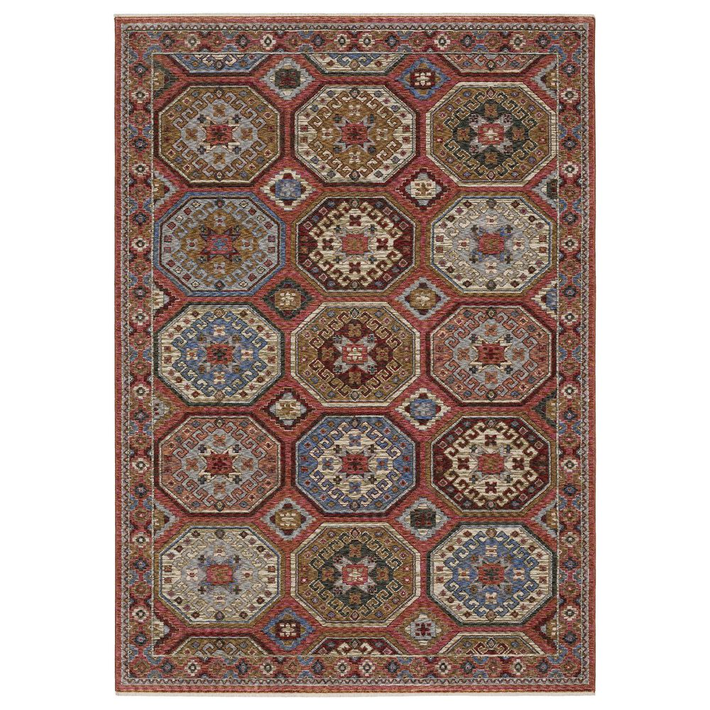 Oriental Weavers Hastings 6"7" x 9"6" Pink Area Rug, , large