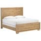 Ashley Galliden King Panel Bed in Light Brown, , large