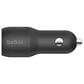 Belkin BoostCharge 24W Dual USB-A Car Charger in Black, , large