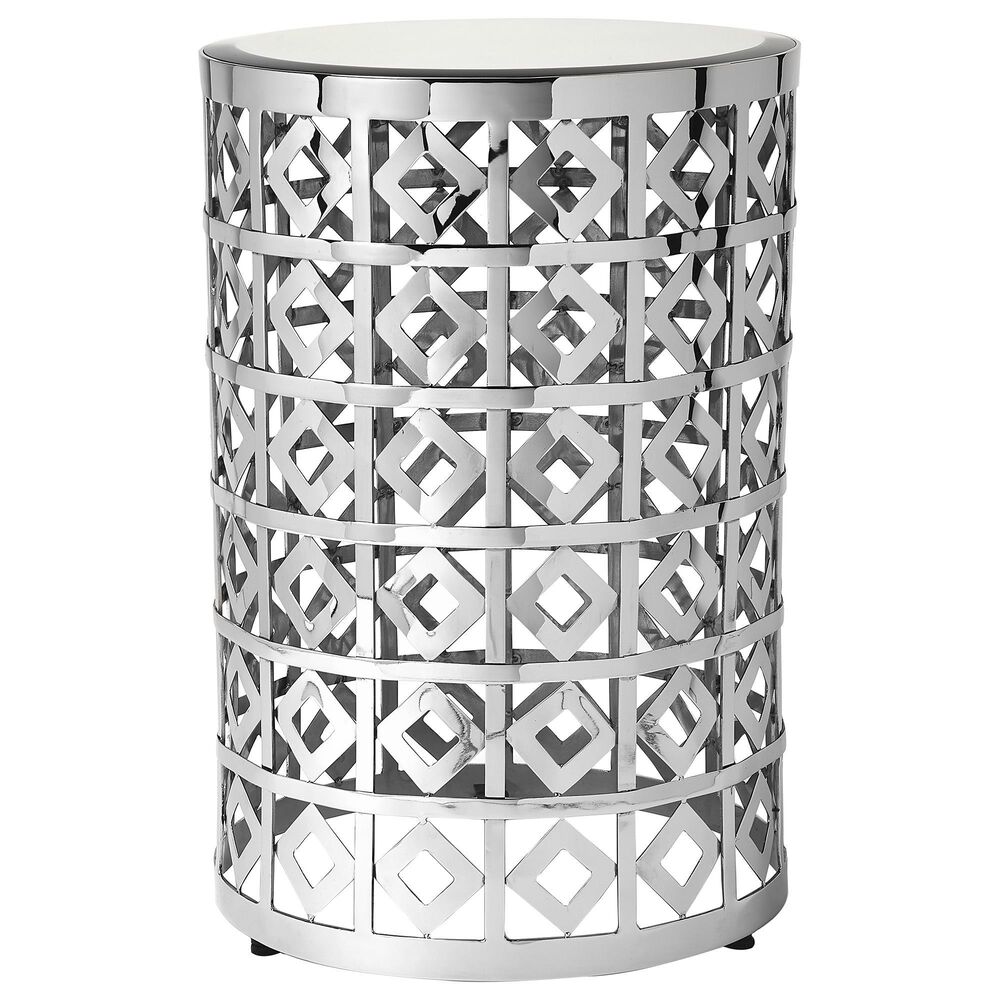 Butler Norton Accent Table in Silver, , large