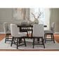 Millenium Burkhaus Rectangular Counter Dining Table in Brown Oak - Table Only, , large