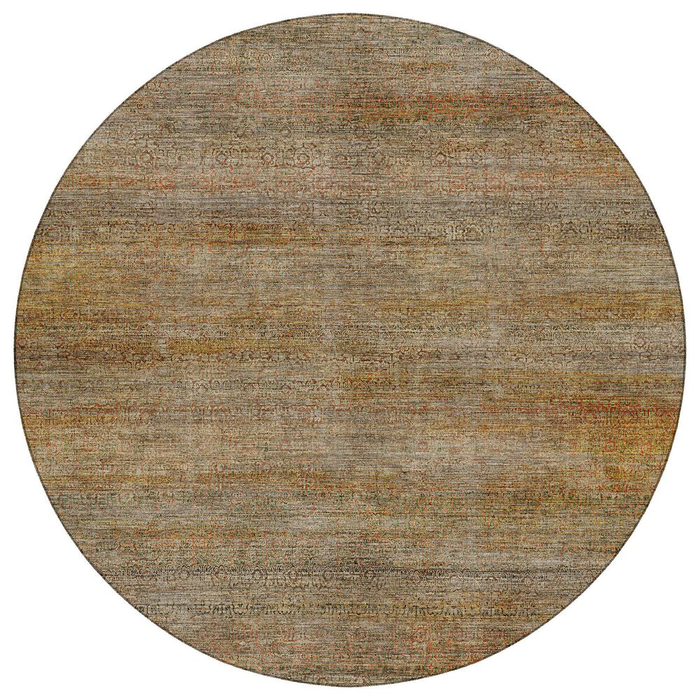 Dalyn Rug Company Vico VC3 Khaki 8" Round Area Rug, , large