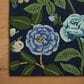 Rifle Paper Co. x Loloi Highgrove Navy 5" x 7"6" Area Rug, , large