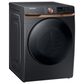 Samsung 5.0 Cu. Ft. Extra Large Capacity Smart Front Load Washer with Super Speed Wash and Steam in Brushed Black, , large