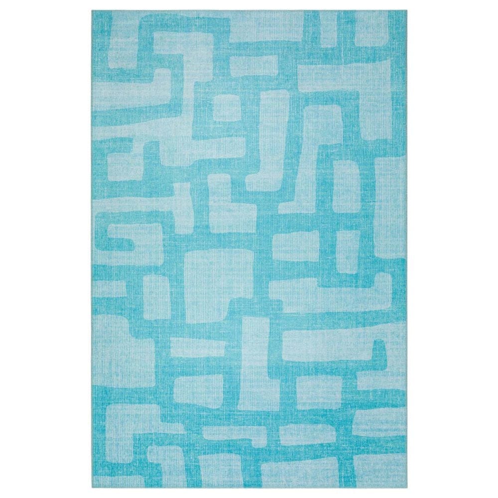 Dalyn Rug Company Sedona 10" x 14" Robins Egg Indoor/Outdoor Area Performance Rug, , large