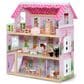 Delta Children Little Gem Dollhouse with 3-Story and 4 Rooms in Multicolor, , large