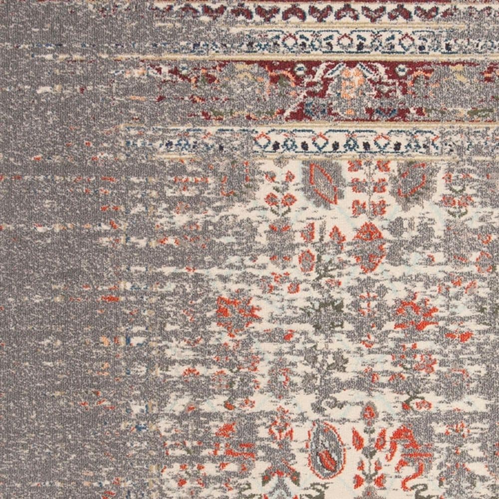 Safavieh Monaco MNC208T 4&#39; x 5&#39;7&quot; Grey and Ivory Area Rug, , large