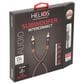 Helios 3-Piece 4 Outlet Surge Protector and 50" 16-Gauge Speaker Wire with Black Series 6" Subwoofer Cable in Black, , large