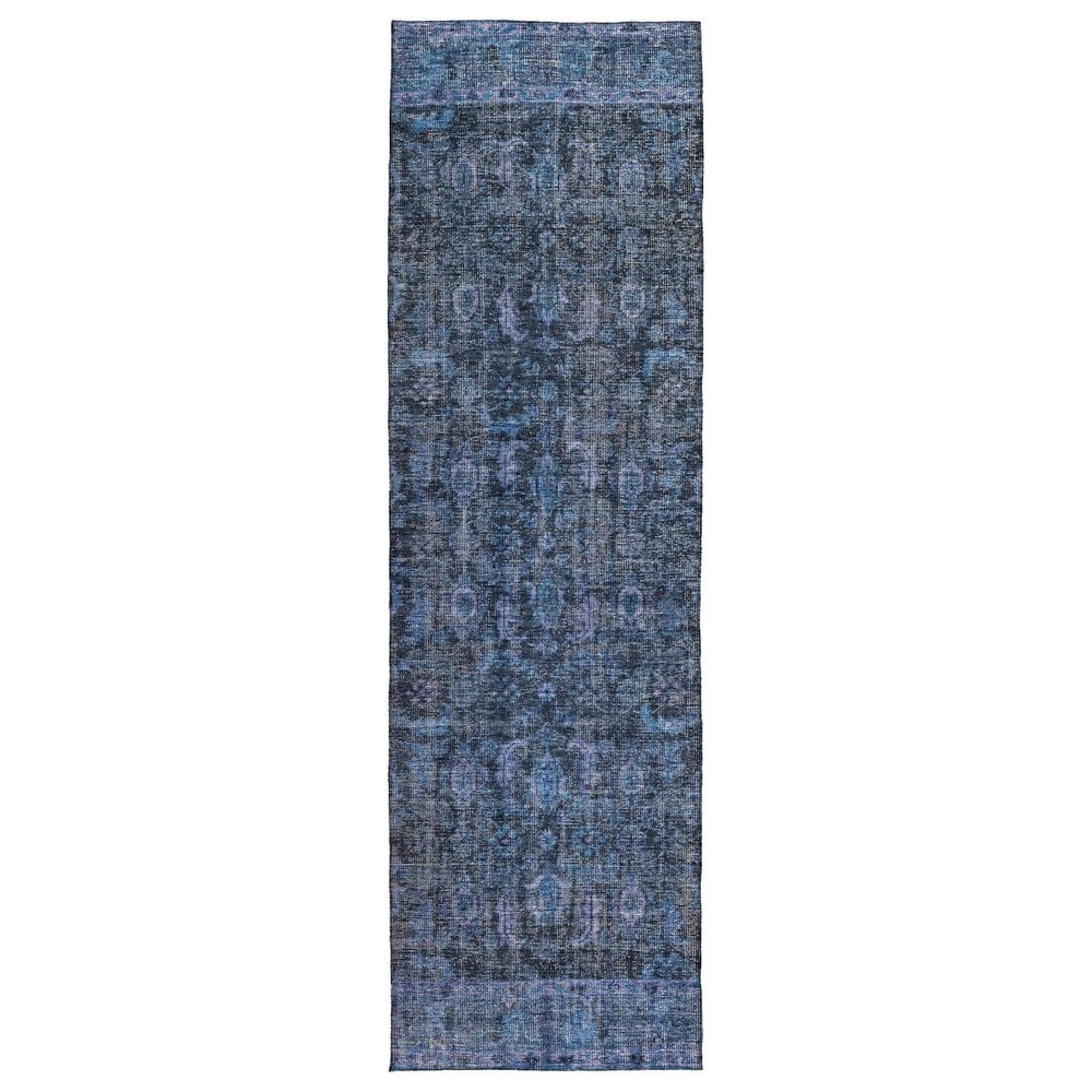 Dalyn Rug Company Karaj KJ3 2"3" x 7"6" Blue Indoor/Outdoor Runner, , large