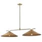 Southern Lighting Kyle 2-Light Chandelier in Gold, , large