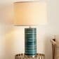 Jamie Young Danbury Hand-Blown Glass Table Lamp in Teal, , large