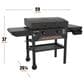 Blackstone 28" Omnivore Griddle with Hood in Black, , large