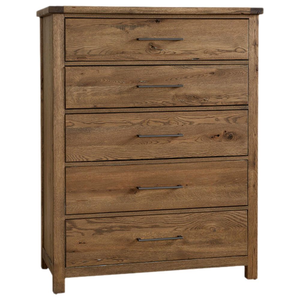 Viceray Collections Dovetail 5 Drawer Chest in Natural, , large