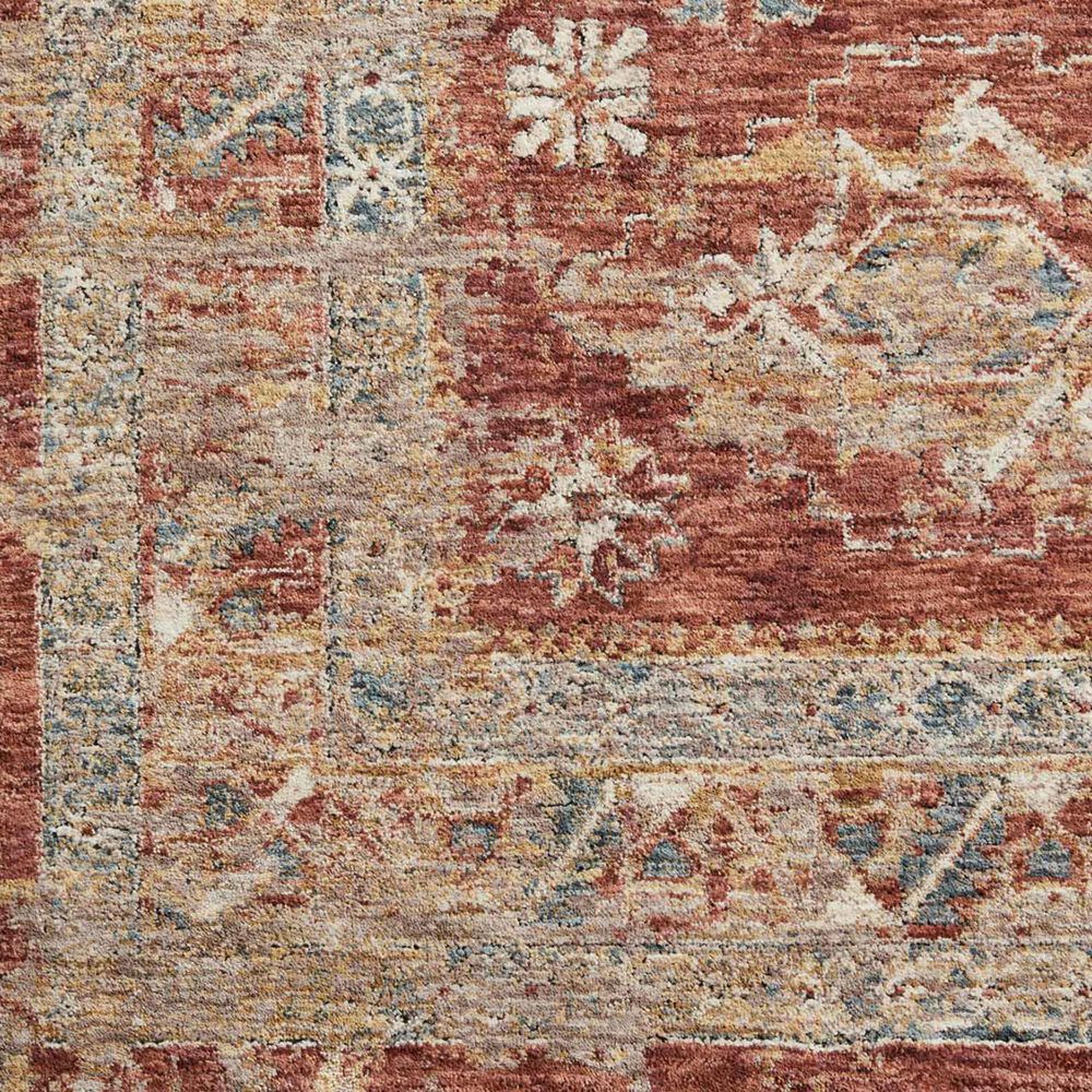 Loloi Gaia 5&#39; x 7&#39;8&quot; Gold and Brick Area Rug, , large