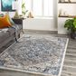 Surya Tuscany 6"7" x 9"6" Denim, Brown and Gray Area Rug, , large