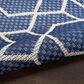 Nourison Horizon HOZ01 Navy 5" x 7" Indoor/Outdoor Area Rug, , large