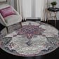Amer Rugs Montana 7"6" Round Pink Area Rug, , large