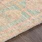 Surya Unique 2"6" x 4" Dusty Pink, Wheat, Charcoal, Peach, Beige, Medium Green and Sage Area Rug, , large