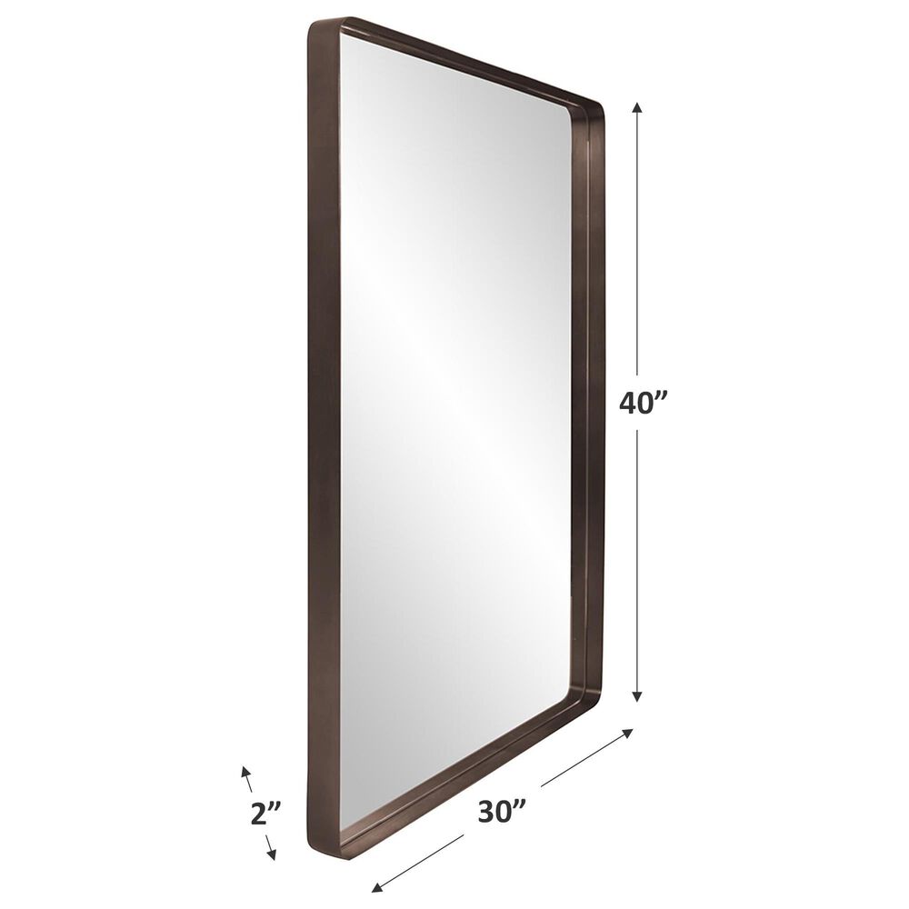 Howard Elliott Steele Mirror in Brass, , large
