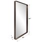Howard Elliott Steele Mirror in Brass, , large
