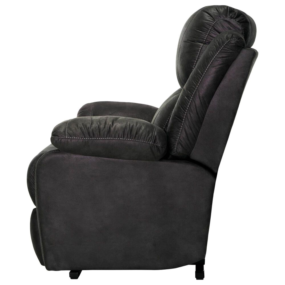 Moore Furniture Caesar Power Oversized Rocker Recliner in Westview Slate, , large