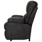 Moore Furniture Caesar Power Oversized Rocker Recliner in Westview Slate, , large