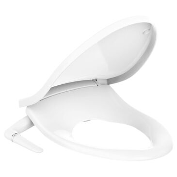 Kohler PureWash M250 Elongated Manual Bidet Toilet Seat in White, , large