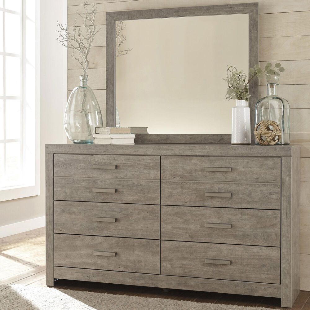 Ashley Culverbach Dresser Mirror in Gray, , large