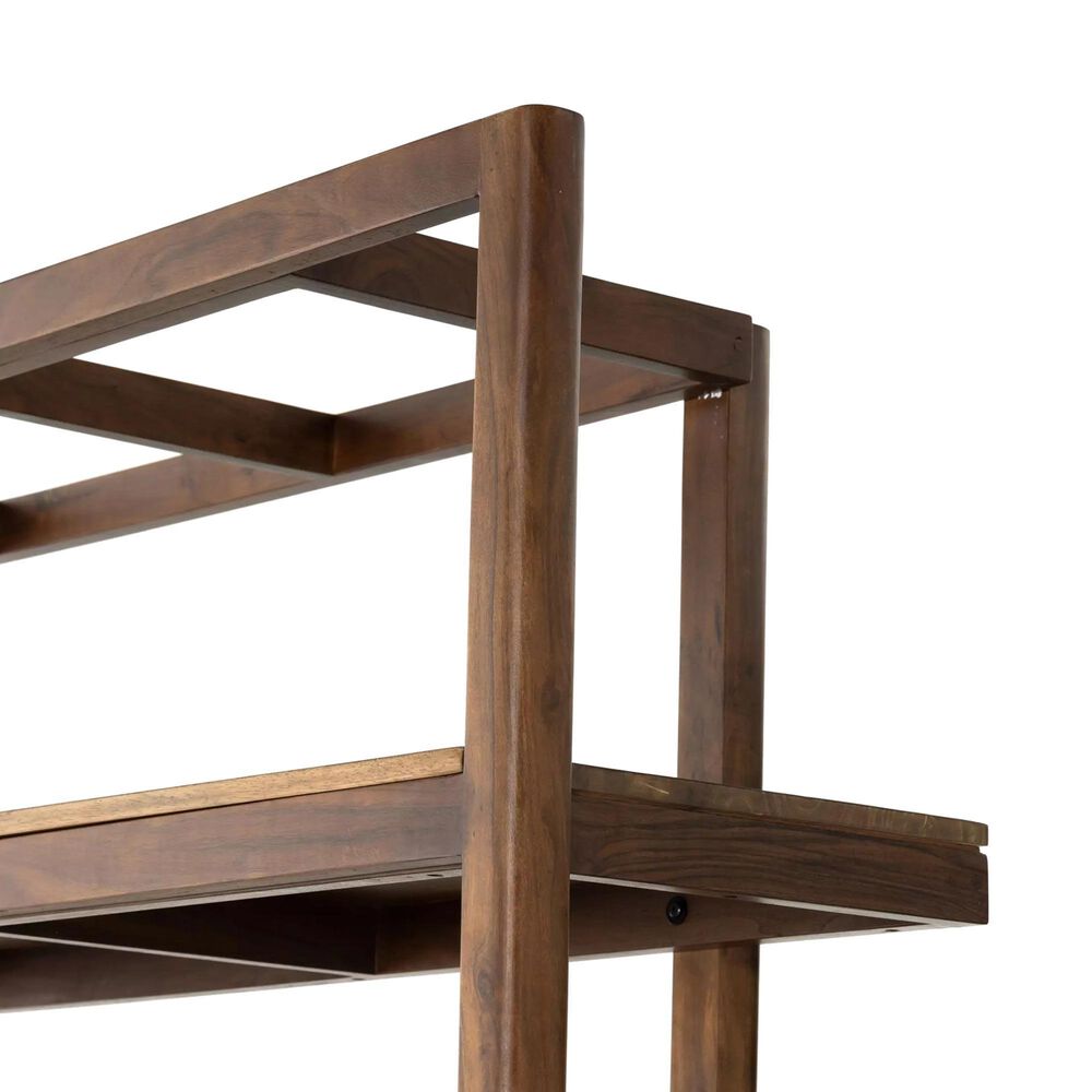Four Hands Reza Wide Bookcase in Toasted Acacia | NFM