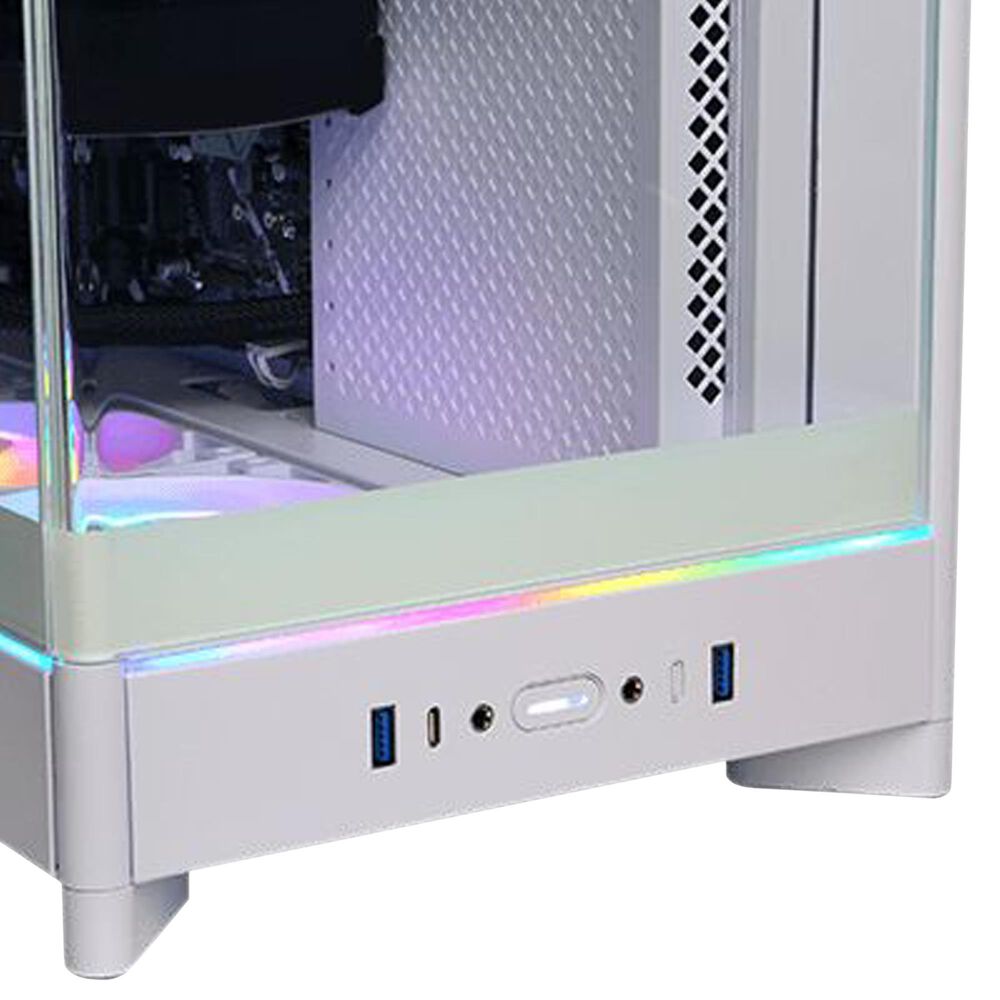 CyberPowerPC Gaming Desktop | Intel Core Ultra 7 270K Plus - 16GB RAM - GeForce RTX 5060 Ti 8GB - 1TB SSD in White, , large