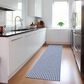 Dalyn Rug Company Hinton 2"3" x 12" Navy Indoor/Outdoor Runner, , large