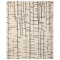 Loloi Octavia 9"6" x 13"6" Ivory and Charcoal Area Rug, , large