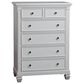Baby Cache Glendale 6-Drawer Chest in Pure White, , large