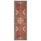 Loloi Loren LQ-07 2"6" x 7"6" Red and Navy Runner, , large