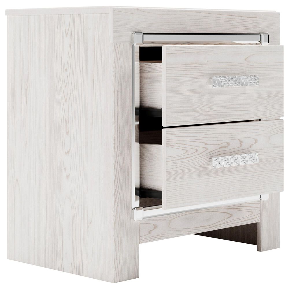 Ashley Altyra 4-Piece Queen Upholstered Bed Set in White, , large